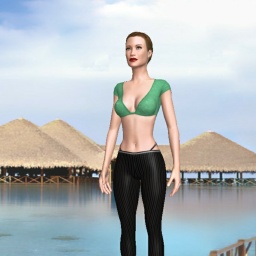free 3D sex game adventures with heterosexual communicative girl DjChickee, Australia, 