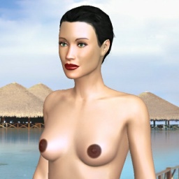 multiplayer virtual sex game player  hot shemale Ratshemo, 
