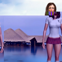 3Dsex game playing AChat community member  hot girl MaddiBlows, 