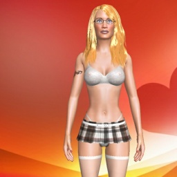 try virtual 3D sex with bisexual lusty girl Angel2005, Littel girl(17), 