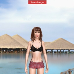 multiplayer virtual sex game player heterosexual eroticism girl Aradiah, 