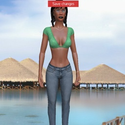 hot bisexual pervert girl Baddye, USA,  enjoys online 3Dsex