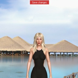 3Dsex game playing AChat community member heterosexual emotional girl Luna_tic, 
