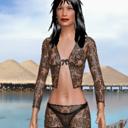 play virtual sex games with mate bisexual erotomanic girl Lucia_3, Caribe, 