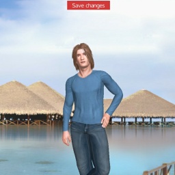 for 3D virtual sex game, join and contact heterosexual hot boy Natezz, 
