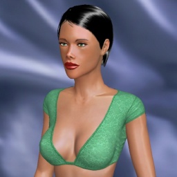 connect and play virtual 3D sex with  hot shemale Uniona, 
