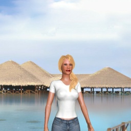 connect and play virtual 3D sex with bisexual brute girl Lessiedark, Girly, 