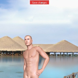 3Dsex game playing AChat community member  hot boy Harztee, 