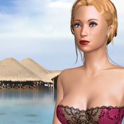 hot  hot girl Sherlene, Mexico,  enjoys online 3Dsex