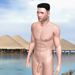 see  hot boy Izanis,  while playing porn game online