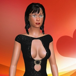 adults enjoying 3D sex games like bisexual sensual girl MIA13, france, 