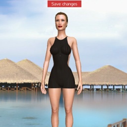 see heterosexual tender girl Liannee,  while playing porn game online