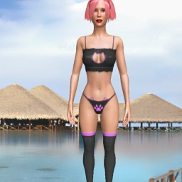 3Dsex game playing AChat community member  hot girl Alice022, 