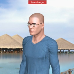 3Dsex game playing AChat community member heterosexual sensual boy DexterMorg, 