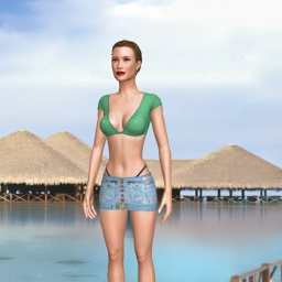 see bisexual lush girl Myriiii,  while playing porn game online