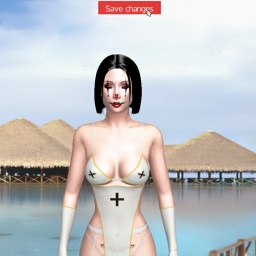 3D sex game community member  hot girl Jiexika, 