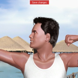 enjoy virtual sex games with mates like heterosexual sentimental boy Aiss, France, 