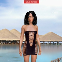 adults enjoying 3D sex games like bisexual erotomanic girl Luanaa, 