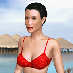 for 3D virtual sex game, join and contact  hot shemale Milena933, Poland, 