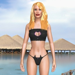 for 3D virtual sex game, join and contact bisexual erotomanic shemale Udonte, 