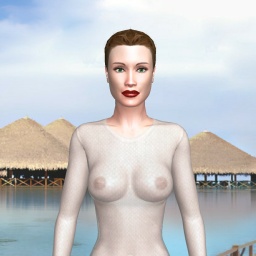 3Dsex game playing AChat community member heterosexual loving girl Perrycox, 