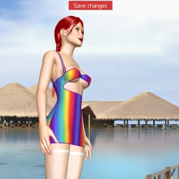 see bisexual talkative girl AvaThicc,  while playing porn game online