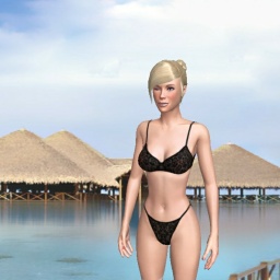 adults enjoying 3D sex games like  hot shemale Caisan, 