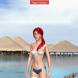 hot bisexual brute girl Miax13, UK,  enjoys online 3Dsex