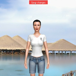 3D sex game community member homosexual fiend girl SAVY, 