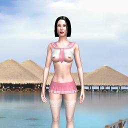 3D sex game community member  vuloptuous girl ATagoSAN, 