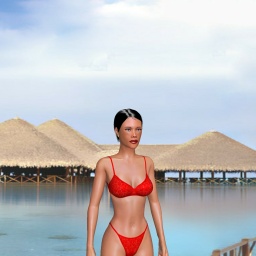 connect and play virtual 3D sex with homosexual tender girl Malandra, 