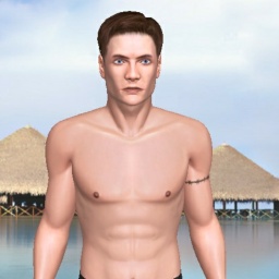 adults like heterosexual pleasant boy Cleydson,  play AChat online sex games