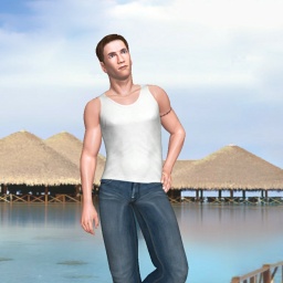 try virtual 3D sex with heterosexual brute boy Rehyys, 