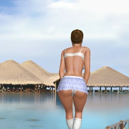 for 3D virtual sex game, join and contact heterosexual garrulous girl Mangis, portugal, 