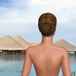 free 3D sex game adventures with bisexual lecher girl Deimante, Lithuania, small and sexy