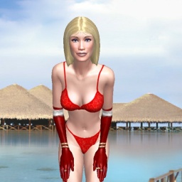 3Dsex game playing AChat community member  hot girl Gostosa99, 