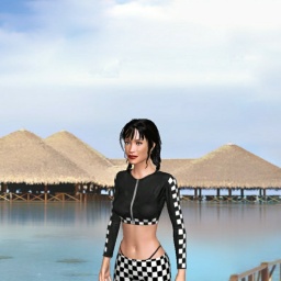 multiplayer virtual sex game player bisexual pervert girl SapphireK, 