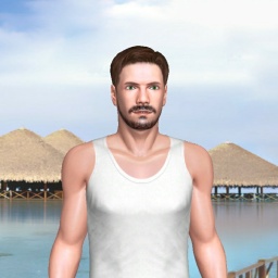 3Dsex game playing AChat community member heterosexual sensual boy Yggdrasil, 