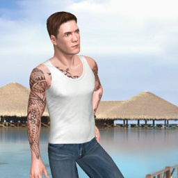 3Dsex game playing AChat community member heterosexual erotomanic boy DonDon162, 
