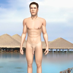 adults enjoying 3D sex games like homosexual lustful boy Brett_, 