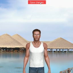 virtual sex game playing w. single girls like bisexual talkative boy Shiba, 
