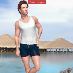 3Dsex game playing AChat community member heterosexual sexy boy TheOutcast, 