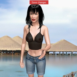 see bisexual tender girl XxSkyexx, USA,  while playing porn game online