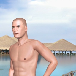 multiplayer virtual sex game player heterosexual sex maniac boy Chungman, usa, horny and excited