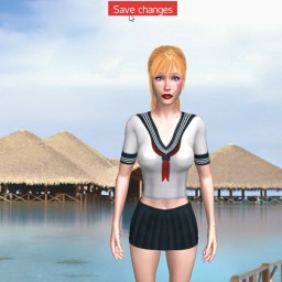 3Dsex game playing AChat community member  hot girl GabrielaB, 