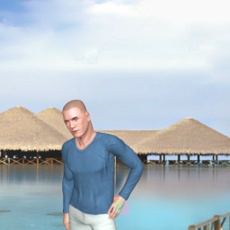 3Dsex game playing AChat community member heterosexual bugger boy Bleh6969, 