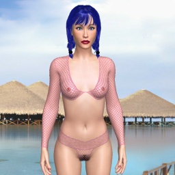 free 3D sex game adventures with bisexual sodomist girl Batbabi, Canada, 