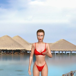 3D sex game community member bisexual erotomanic shemale Braylin, 