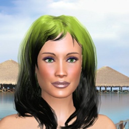 3Dsex game playing AChat community member bisexual emotional girl KaraBlake, 