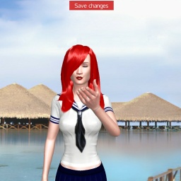 enjoy virtual sex games with mates like bisexual nymphomaniac girl Cyrenna, 